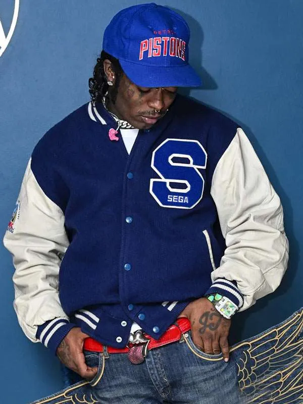 The Tonight Show Lil Uzi Vert Sega Varsity Jacket