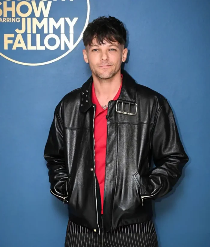 The Tonight Show Louis Tomlinson Leather Jacket