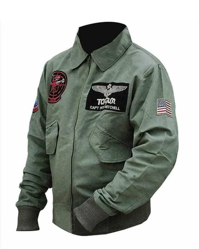 Top Gun Maverick 2 MA-1 Jacket Side View 1