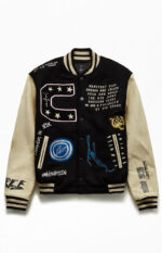 Travis Scott x Fragment Manifest Letterman Jacket