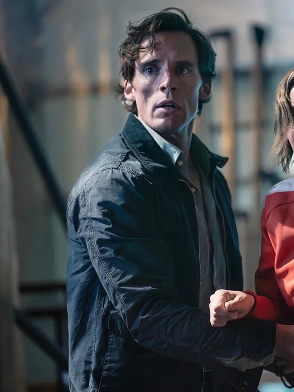 Vanished 2026 Sam Claflin Black Jacket