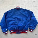 Vintage 90s NBA Starter Detroit Pistons Satin Basketball Jacket Size Large - Image 2