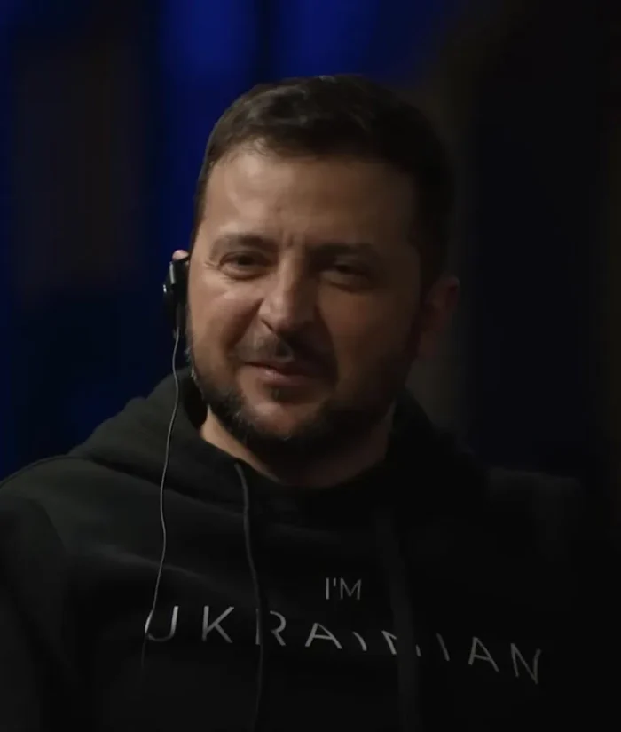 My Next Guest Needs No Introduction with David Letterman Volodymyr Zelenskyy I’M Ukrainian Hoodie - Image 3