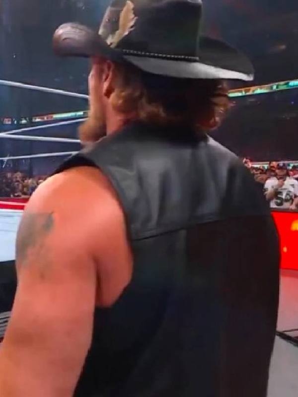 WWE-2025-SummerSlam-Brock-Lesnar-Black-Leather-Vest