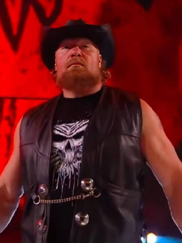 WWE-2025-SummerSlam-Brock-Lesnar-Leather-Vest