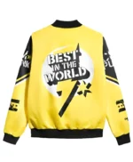 WWE CM Punk GTS Yellow Bomber Jacket - Image 2