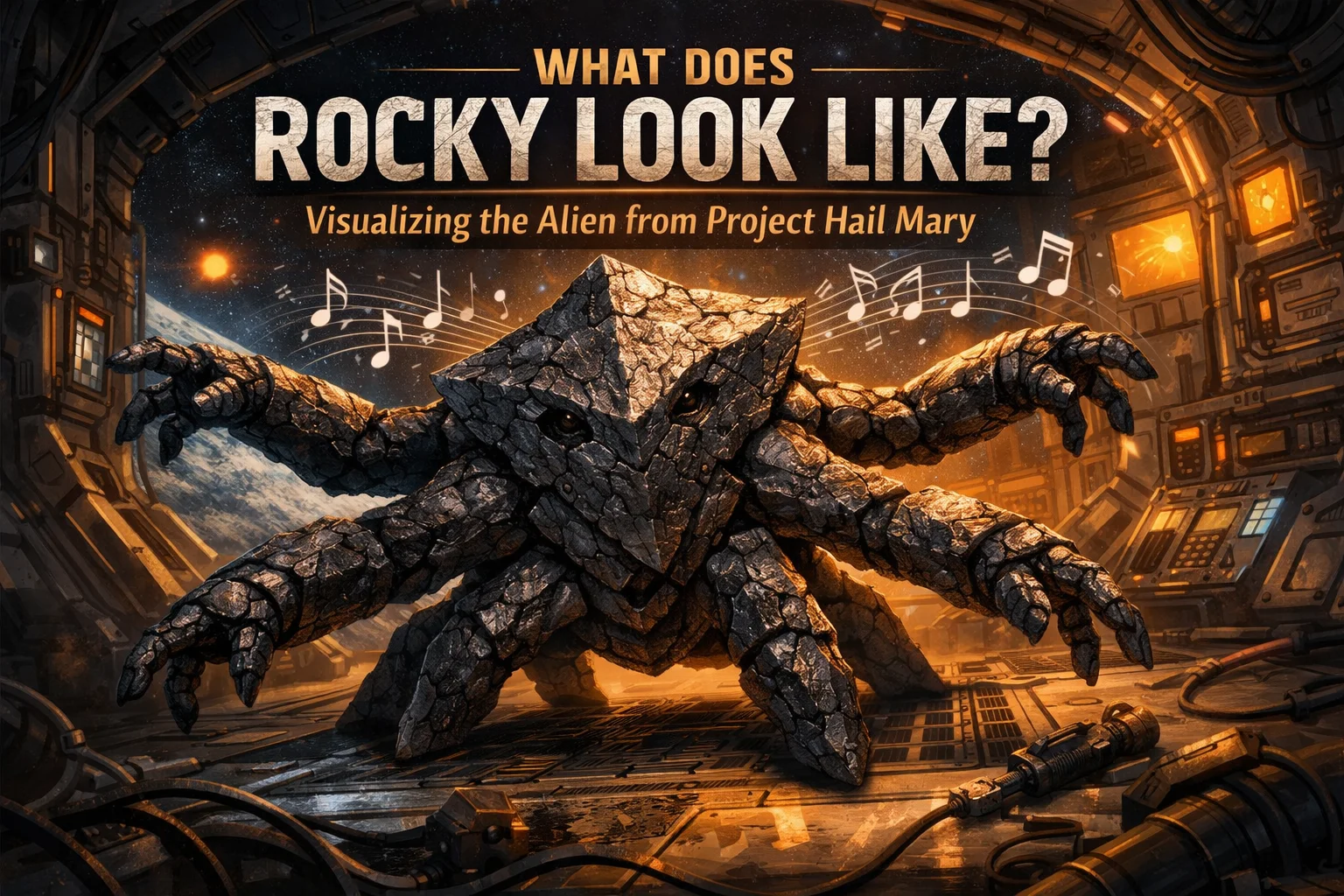 What Does Rocky Look Like Visualizing the Fan Favorite from Project Hail Mary