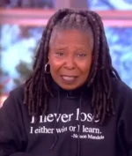 The View Whoopi Goldberg I Never Lose Nelson Mandela Hoodie - Image 4