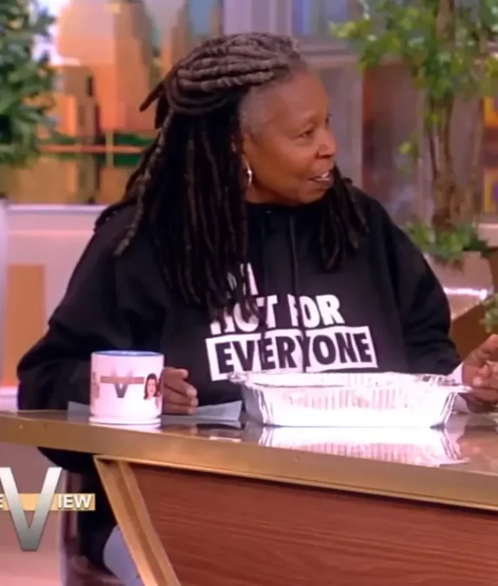 The View Whoopi Goldberg I’M Not For Everyone Hoodie - Image 5