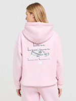 New Balance Overhead pink Hoodie - Image 4