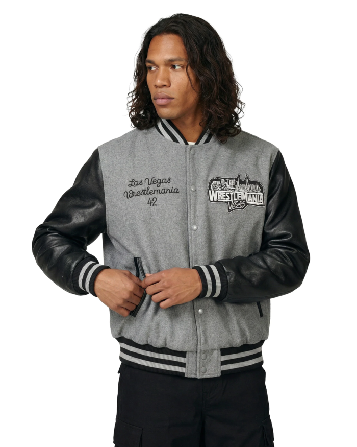 WrestleMania 42 Vegas 2026 Varsity Jacket - Image 3