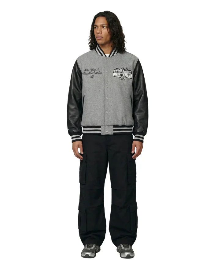 WrestleMania 42 Vegas 2026 Varsity Jacket - Image 4