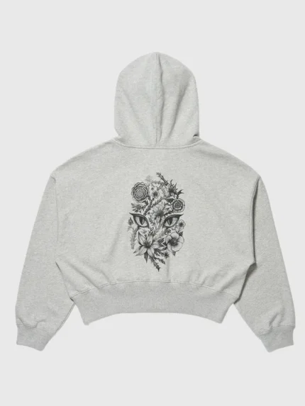 Yoonchae-Grey-Hoodie-Gap-x-Katseye-2026