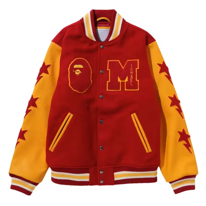 BAPE x Michael Jackson Varsity Jacket BAPE x Michael Jackson Varsity Jacket