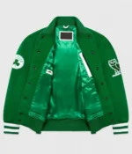 OVO Boston Celtics Varsity Green Wool Jacket - Image 5