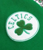 OVO Boston Celtics Varsity Green Wool Jacket - Image 6
