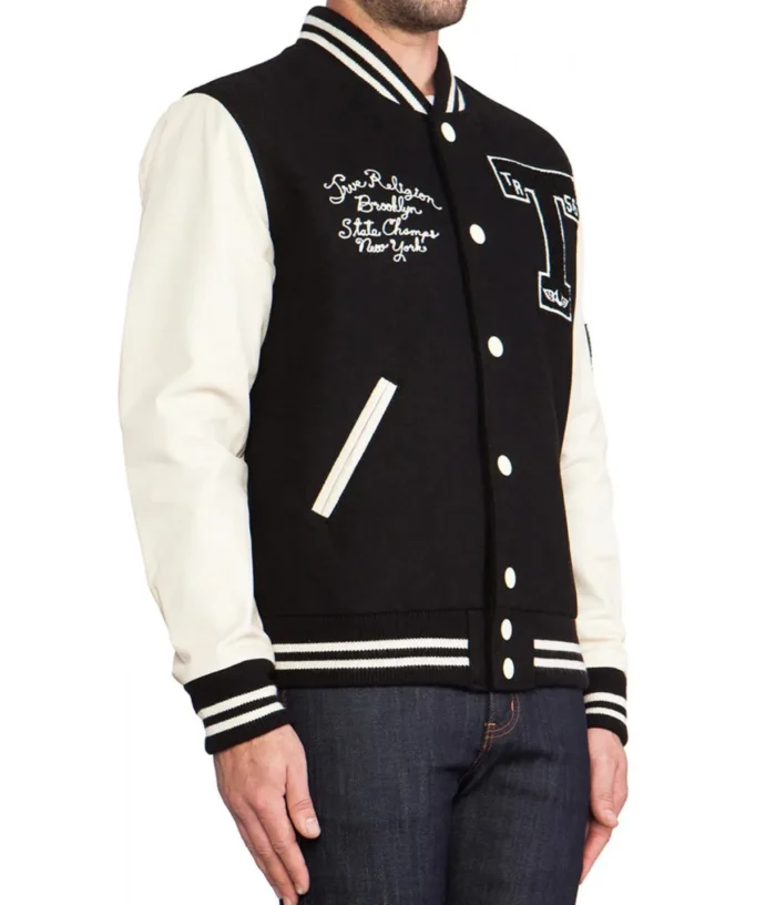 Braves NY Champs 1956 Brooklyn Letterman Jacket - Image 10