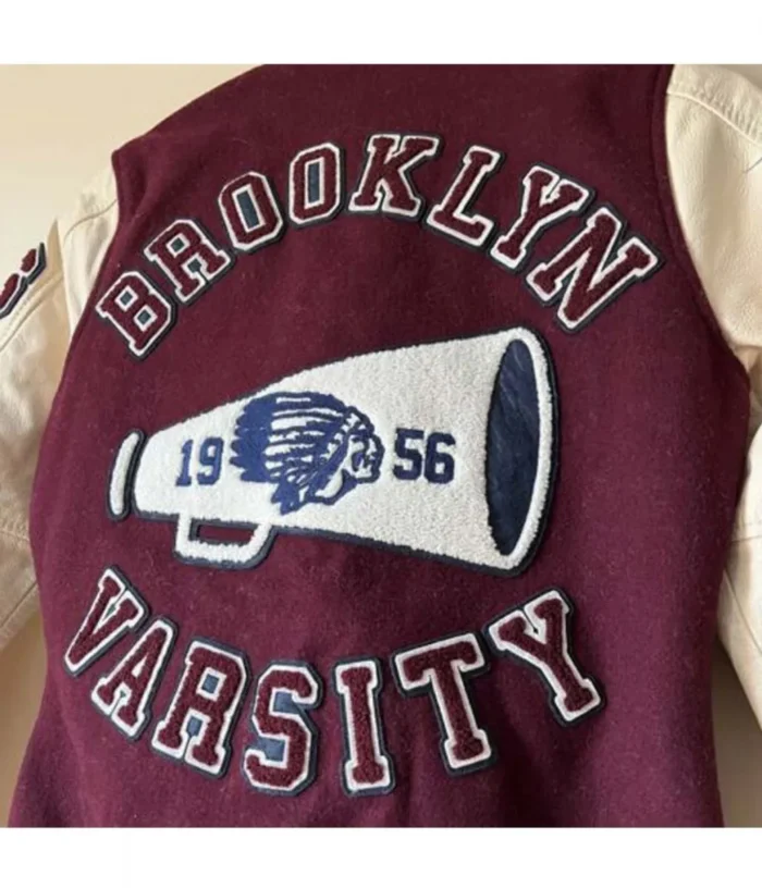 Braves NY Champs 1956 Brooklyn Letterman Jacket - Image 4