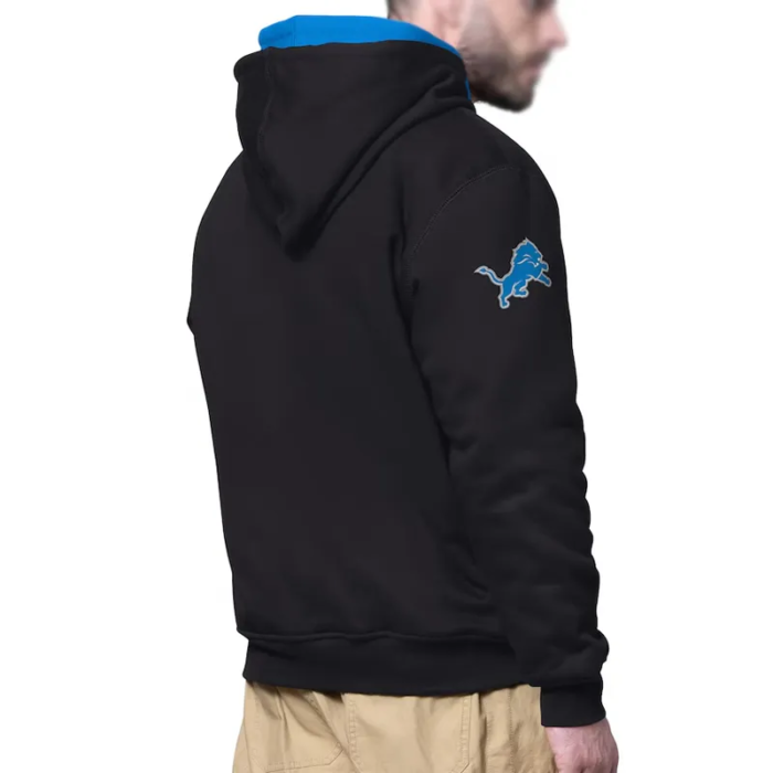 Detroit Lions Big Shot Full-Zip Double Hoodie - Image 2