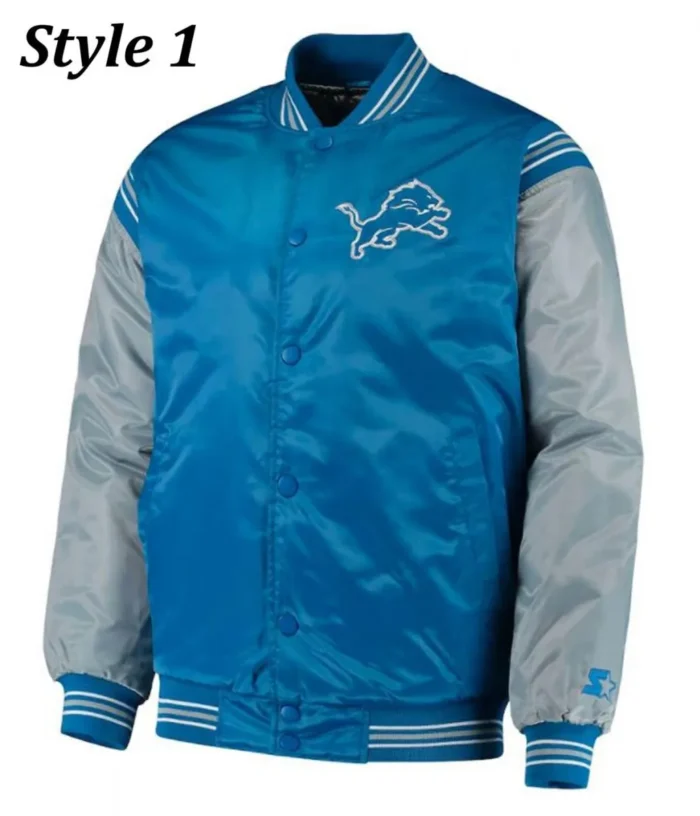 detroit-lions-satin-jacket-1-scaled-1.webp Detroit Lions Satin Blue and Grey Starter Jacket - Image 1