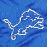 The Pick and Roll Detroit Lions Blue Full-Snap Satin Jacket - Image 7