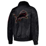 Detroit Lions TY Mopkins Black Jacket - Image 3