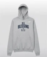 Drake Maye Be A Blessing Hoodie - Image 4