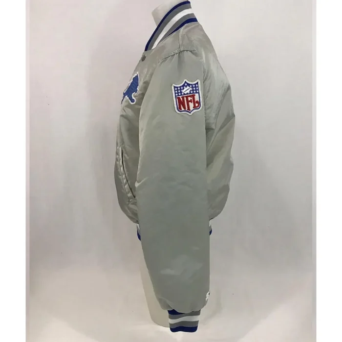 Detroit Lions Satin Jacket - Image 5