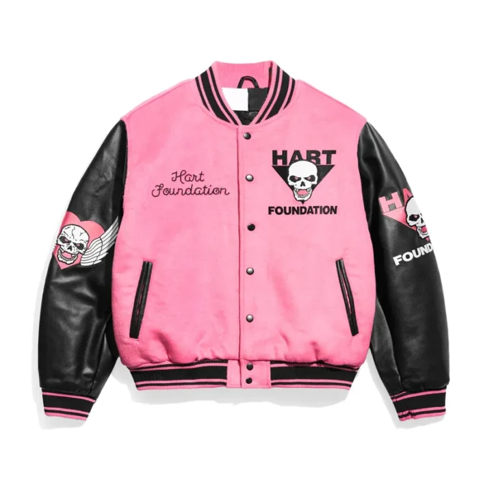hart-foundation-varsity-jacket.webp Foundation Bret Hart Varsity Jacket - Image 1