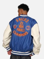 New York Knicks MA-1 Bomber Jacket - Image 2