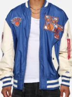 New York Knicks MA-1 Bomber Jacket - Image 4
