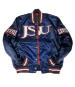 Men’s Bomber Jackson State University Blue Jacket - Image 3