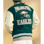 OVO Philadelphia Eagles Varsity Jacket - Image 4