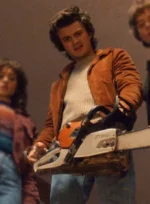Steve Harrington Stranger Things S05 Brown Jacket - Image 2