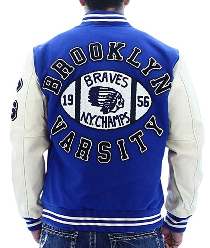 True Religion Mens Varsity Letterman Jacket - Image 3