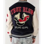 True Religion Spliced Varsity Jacket - Image 4