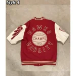 True Religion Red Varsity Jacket - Image 5