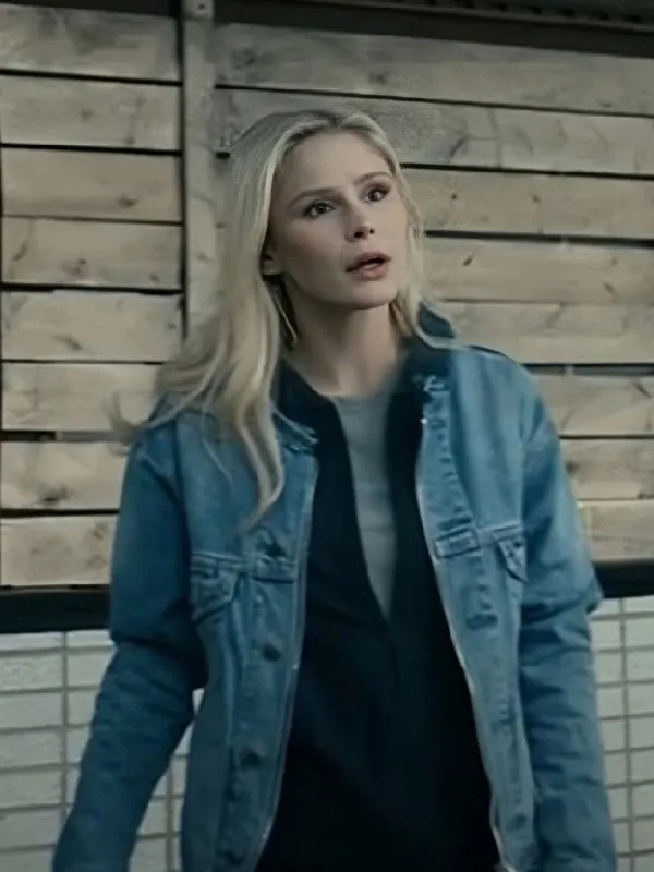 Annie January TV Series The Boys S05 Erin Moriarty Blue Denim Jacket