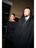 Athlete Stephen Curry Meta Gala 2026 Black Hooded Coat