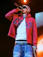 Central-Cee-Cap-Coachella-Hoodie-Red