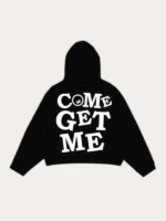 Come-Get-Me-Quiet-Racing-Black-Pullover-Hoodie
