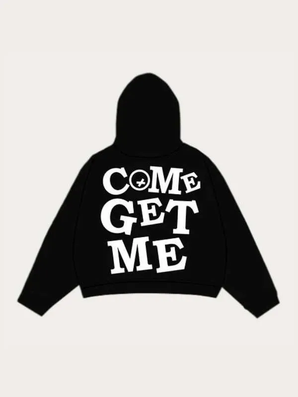 Come-Get-Me-Quiet-Racing-Black-Pullover-Hoodie