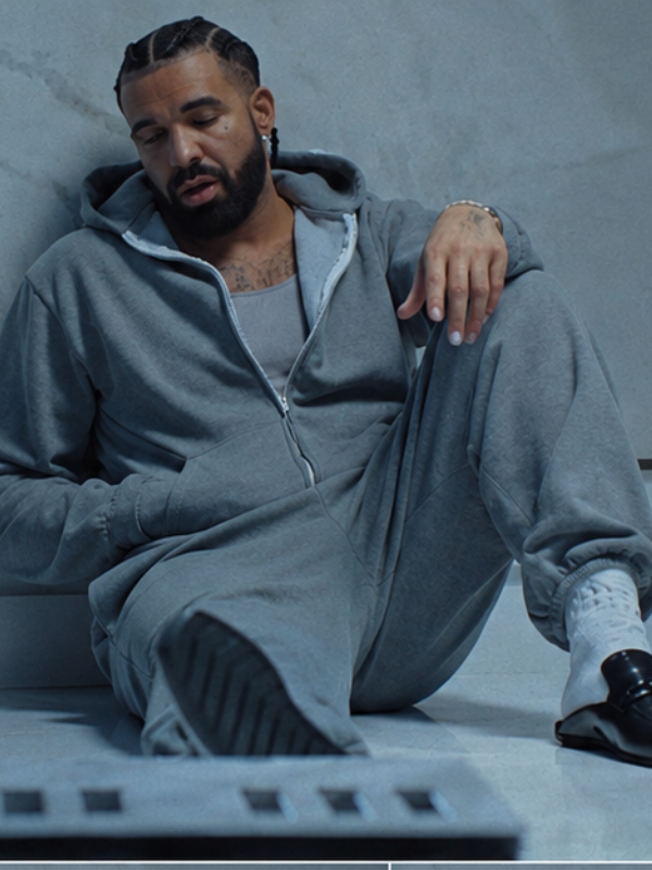 Drake Janice STFU Zip-Up Hoodie Tracksuit