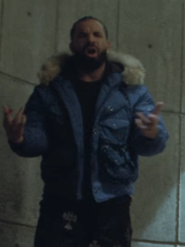 Drake National Treasures Blue Jacket