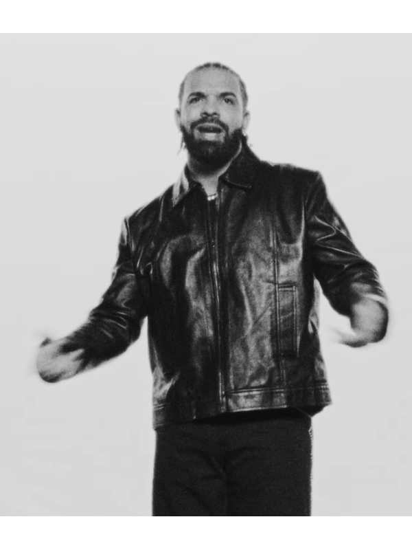 Drake National Treasures Leather Jacket