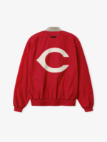 ESSENTIALS Fear Of God x MLB Cincinnati Reds Half Zip Pullover Jacket