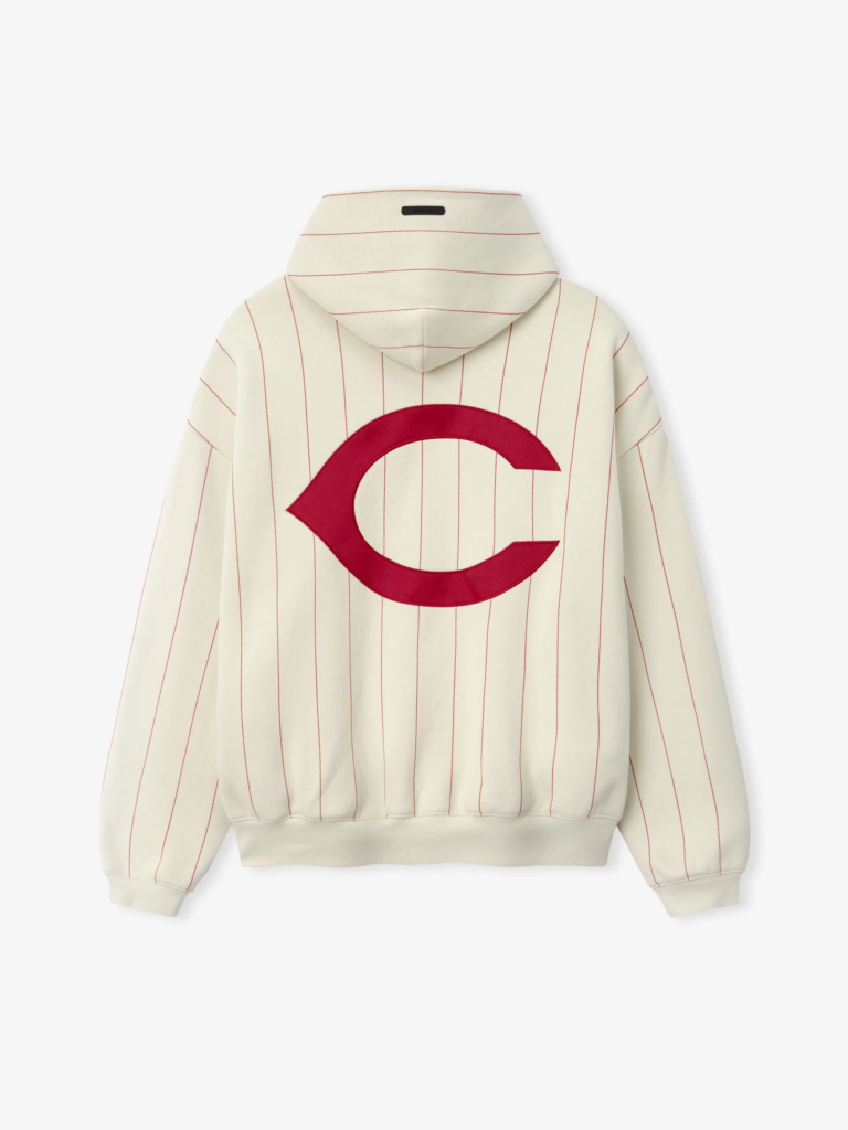 ESSENTIALS Fear Of God x MLB Cincinnati Reds Sport Hoodie