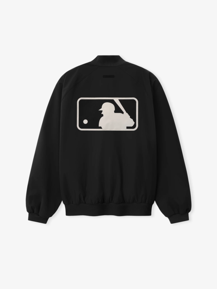 Essentials Fear Of God x MLB Baseball Full Zip Bomber Jacket