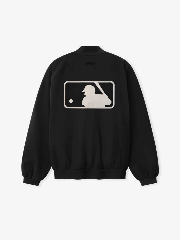 Essentials Fear Of God x MLB Baseball Full Zip Bomber Jacket
