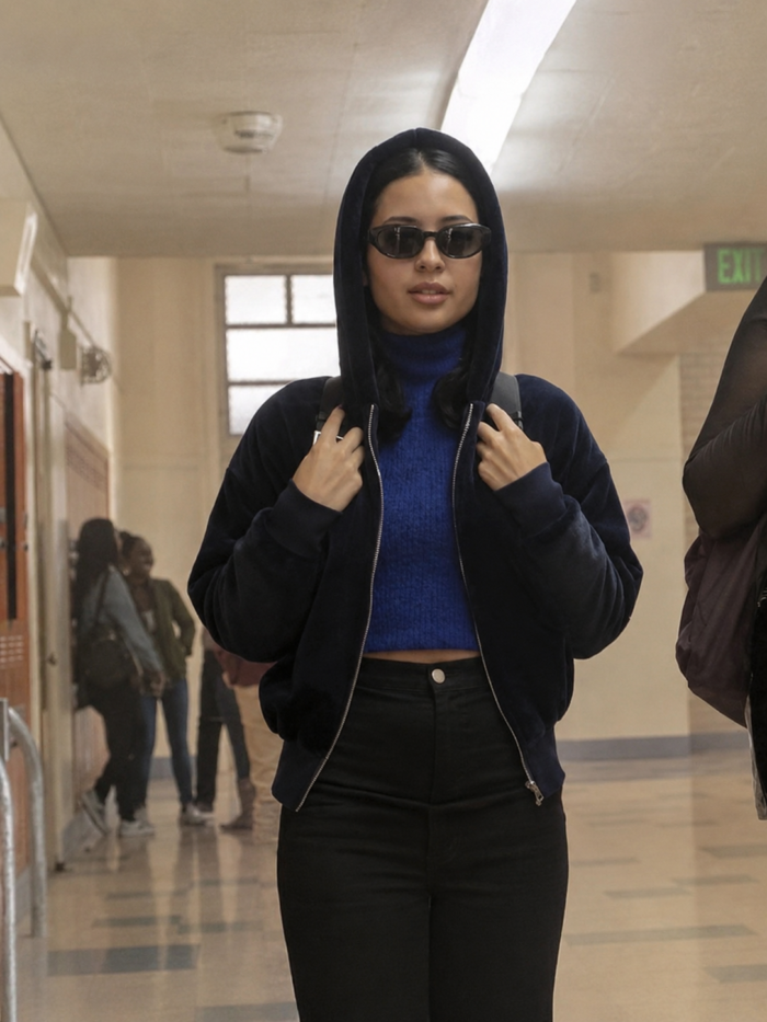Euphoria S03 Maddy Perez Suede Jacket